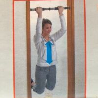 Barra fija de gimnasio para puerta