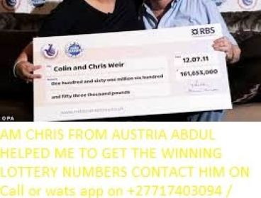 +27717403094 LOTTERY LOTTO MONEY LUCK SPELL WITH PERMANENT RESULTS 