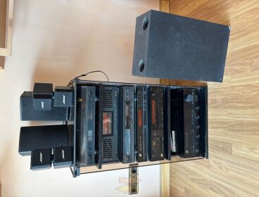Equipo de música completo Hi-Fi vintage SANSUI + BOSE