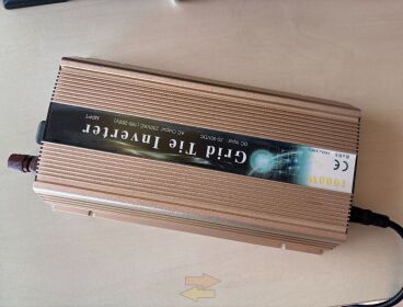 Inversor solar ON-GRID / GRID TIE 1000W MPPT – 230V
