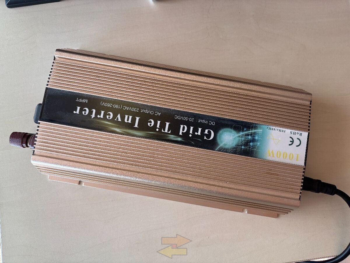 Inversor solar ON-GRID / GRID TIE 1000W MPPT – 230V